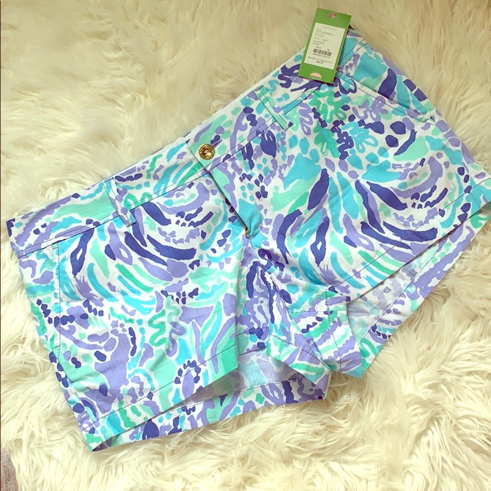 Lilly Pulitzer NWT Walsh Short Size 16